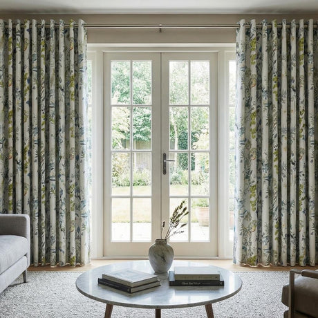 Bougainvillea Made to Measure Curtains Waterfall