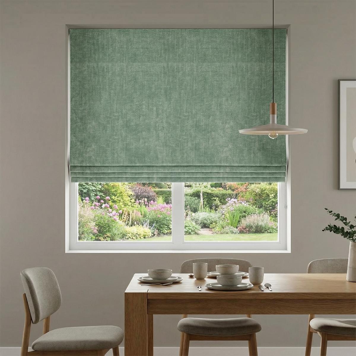 Braga Made to Measure Roman Blind Lagoon