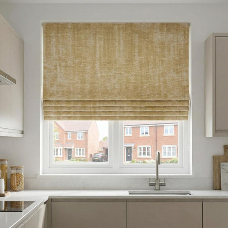 Braga Made to Measure Roman Blind Oatmeal