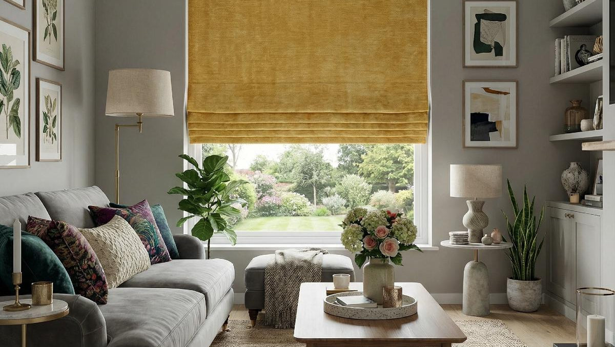Braga Made to Measure Roman Blind Sandstorm