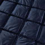 Brighton Square Geometric Duvet Cover Set - Navy - Brighton Square Duvet Cover Set In Navy 4
