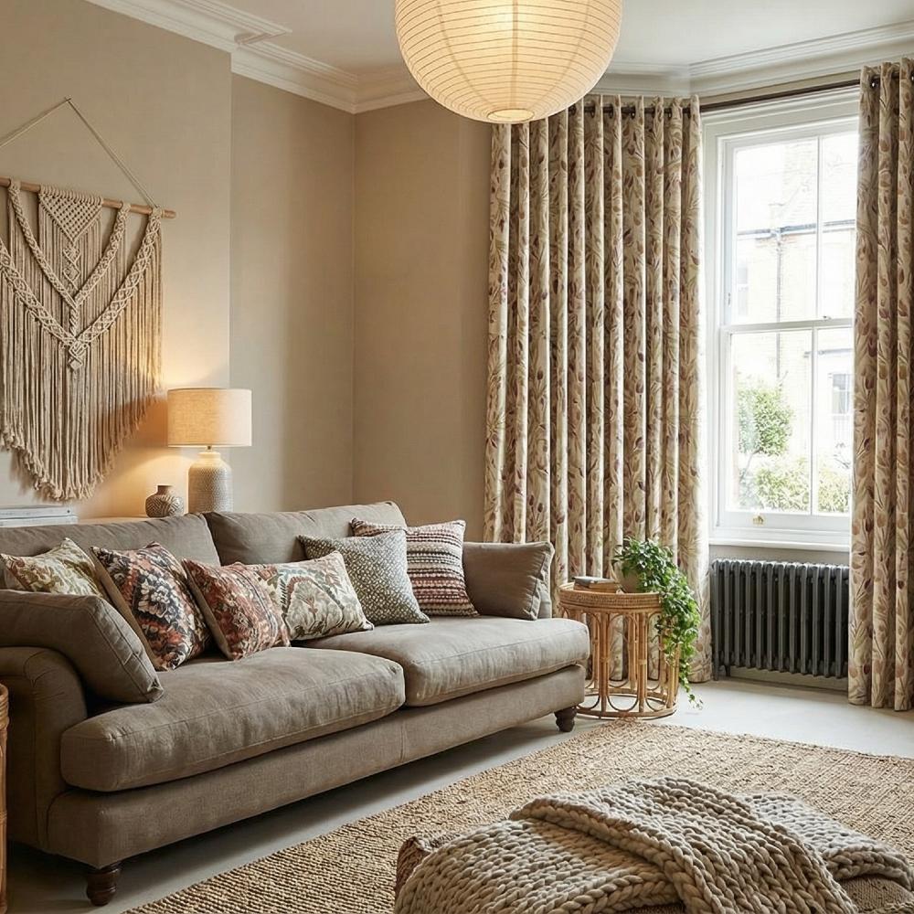 Brisbane Made to Measure Curtains Terracotta