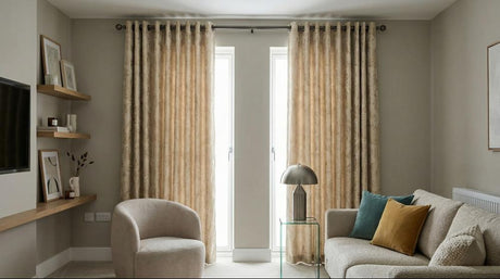 Buckingham Made to Measure Curtains Natural 3