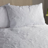 Butterfly Garden Floral Print Microfibre Duvet Cover Set - Butterfly Garden Duvet Cover Set In White 5