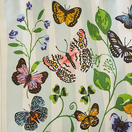 Ulster Weavers Butterfly Grove Floral Small Shoulder Bag - Butterfly Grove Pvc Bag Small In Blue 4