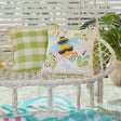 Buzzy Bee Outdoor Cushion Cover 43cm x 43cm