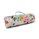 Buzzy Bee Ochre Outdoor Picnic Blanket 135 x 150cm - Buzzy Bee Outdoor Picnic Blanket In Ochre 135 X 150Cm 4