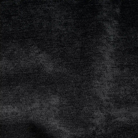 Alan Symonds Chenille Blackout Eyelet Ring Top Curtains in Black - Image 6