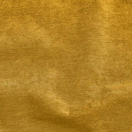 Alan Symonds Chenille Blackout Eyelet Ring Top Curtains in Ochre - Image 4