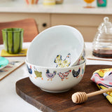 Chick Chicken Porcelain Bowl in Yellow