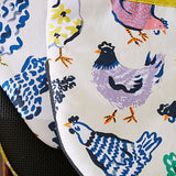 Chick Chicken Microwave Mitts Pair in Yellow