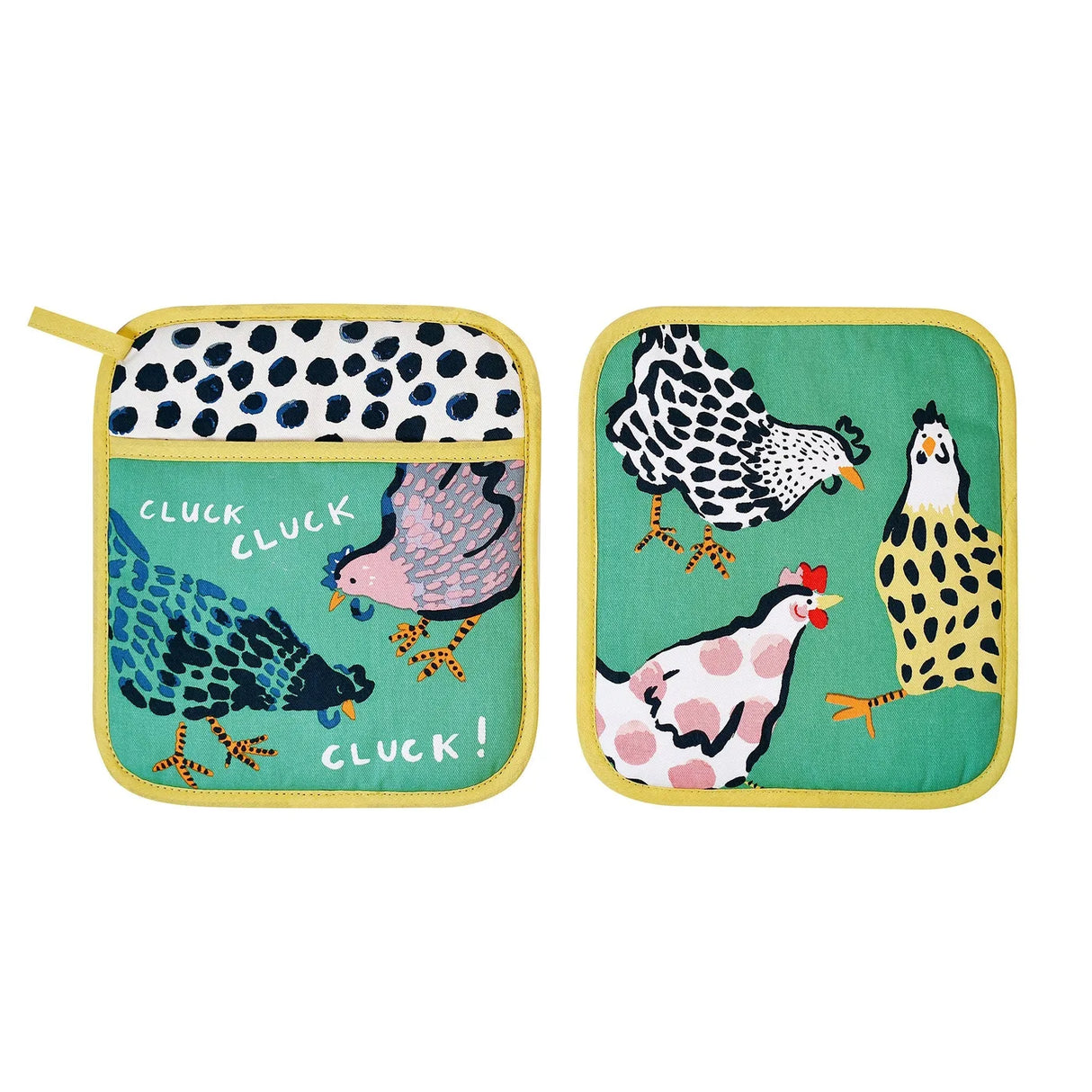 Chick Chicken Pot Mitt in Yellow