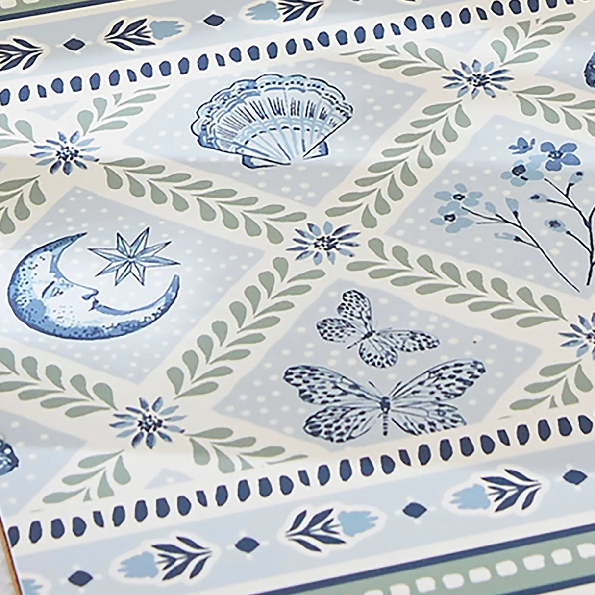 Coastal Treasures Placemat 4 Pack in Blue
