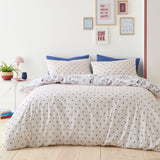 Coffee Club Blue Polycotton Duvet Cover Set product image 4