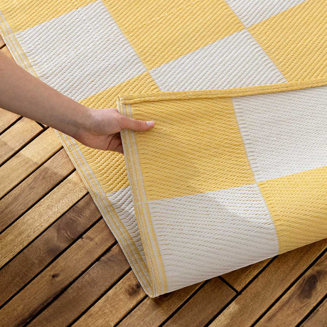 Checkerboard Outdoor Rug 120cm x 180cm by furn.