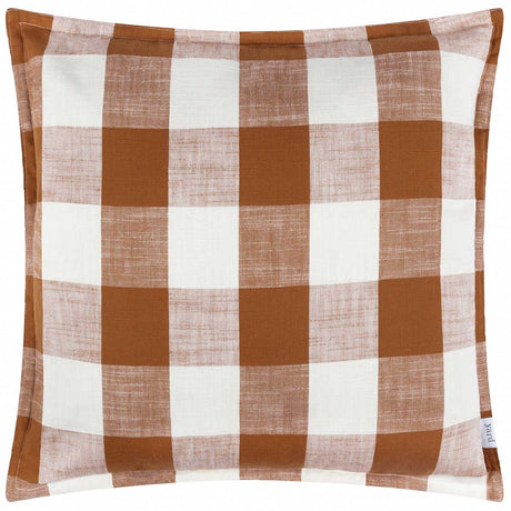 Chesil Check Outdoor Cushion Cover / Filled Cushion 20" x 20" (50cm x 50cm) by Yard
