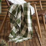 Chesil Check Throw Blanket 130cm x 170cm by Yard 13