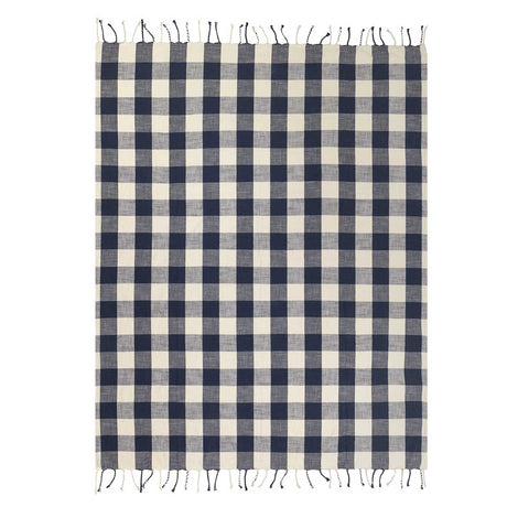 Chesil Check Throw Blanket 130cm x 170cm by Yard