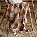 Chesil Check Throw Blanket 130cm x 170cm by Yard
