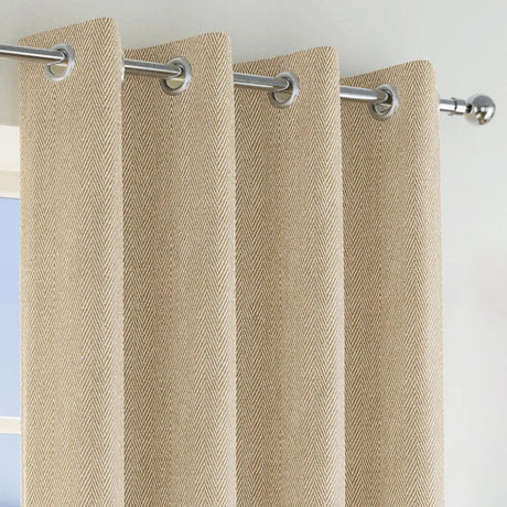 Chester Blackout Eyelet Curtains by Enhanced Living