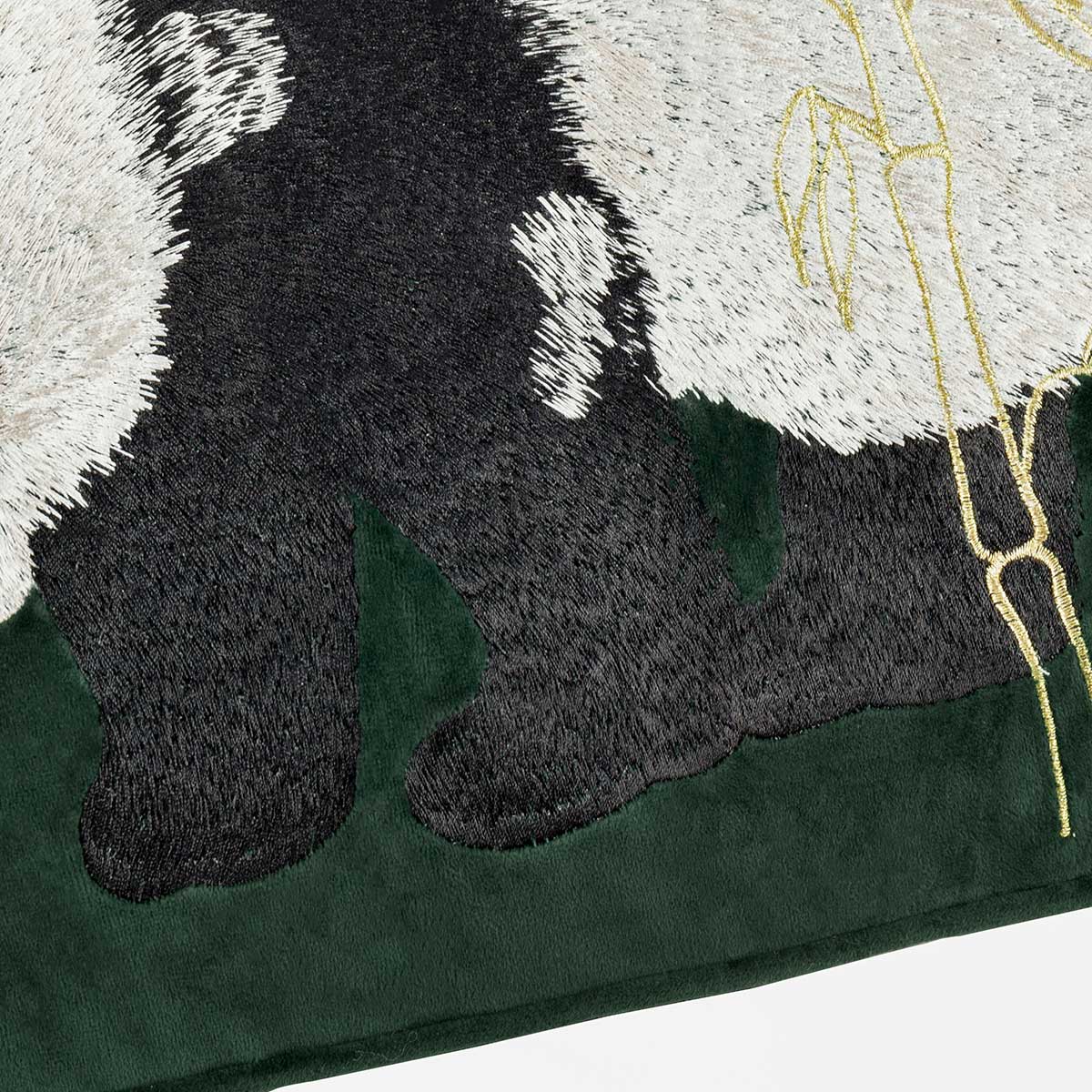 Chuan Tranquil Panda Cushion Cover / Filled Cushion 16" x 24" (40cm x 60cm) by Paoletti