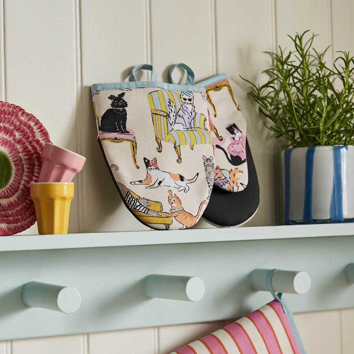 Cool Cats Kitchen Collection by Ulster Weavers