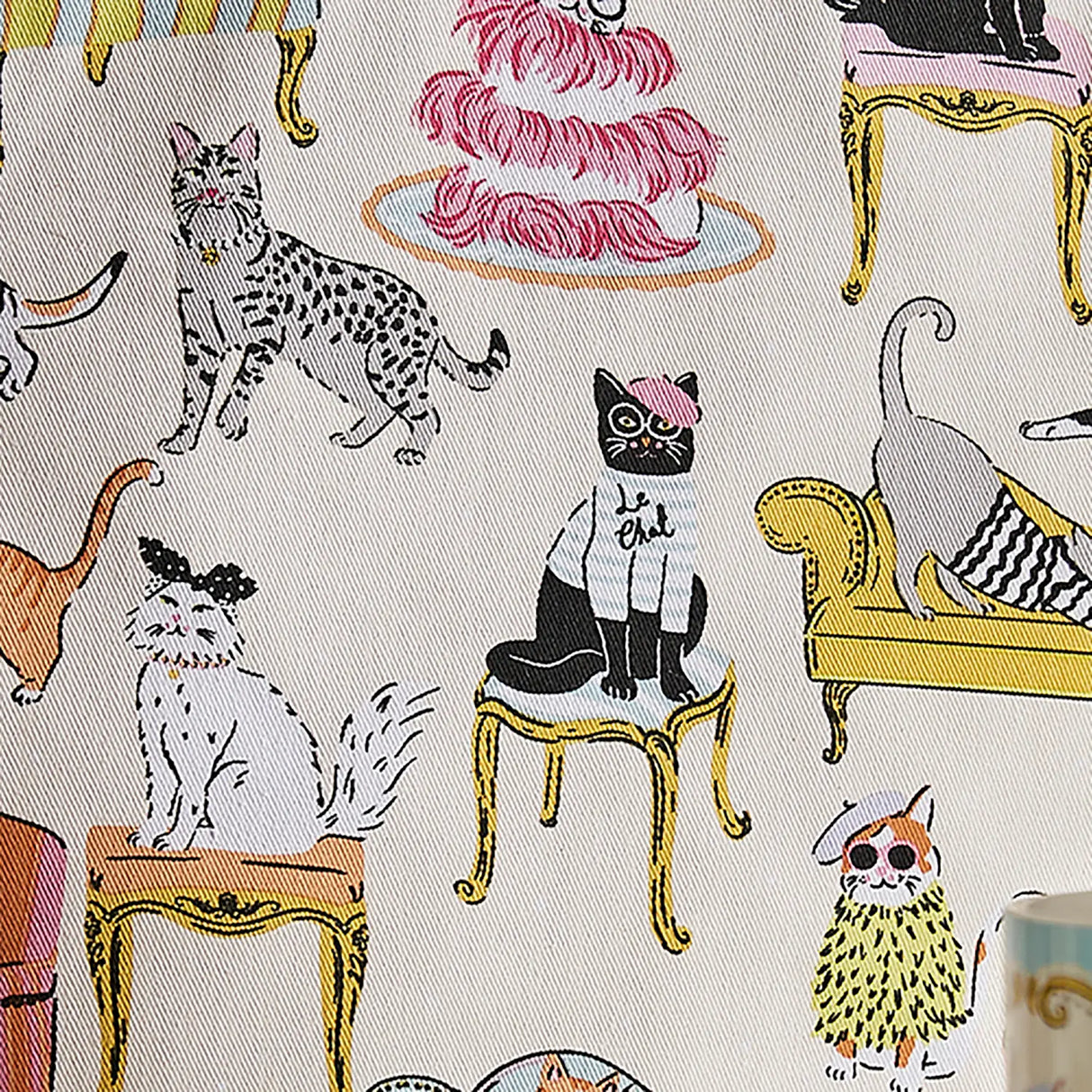 Cool Cats Kitchen Collection by Ulster Weavers