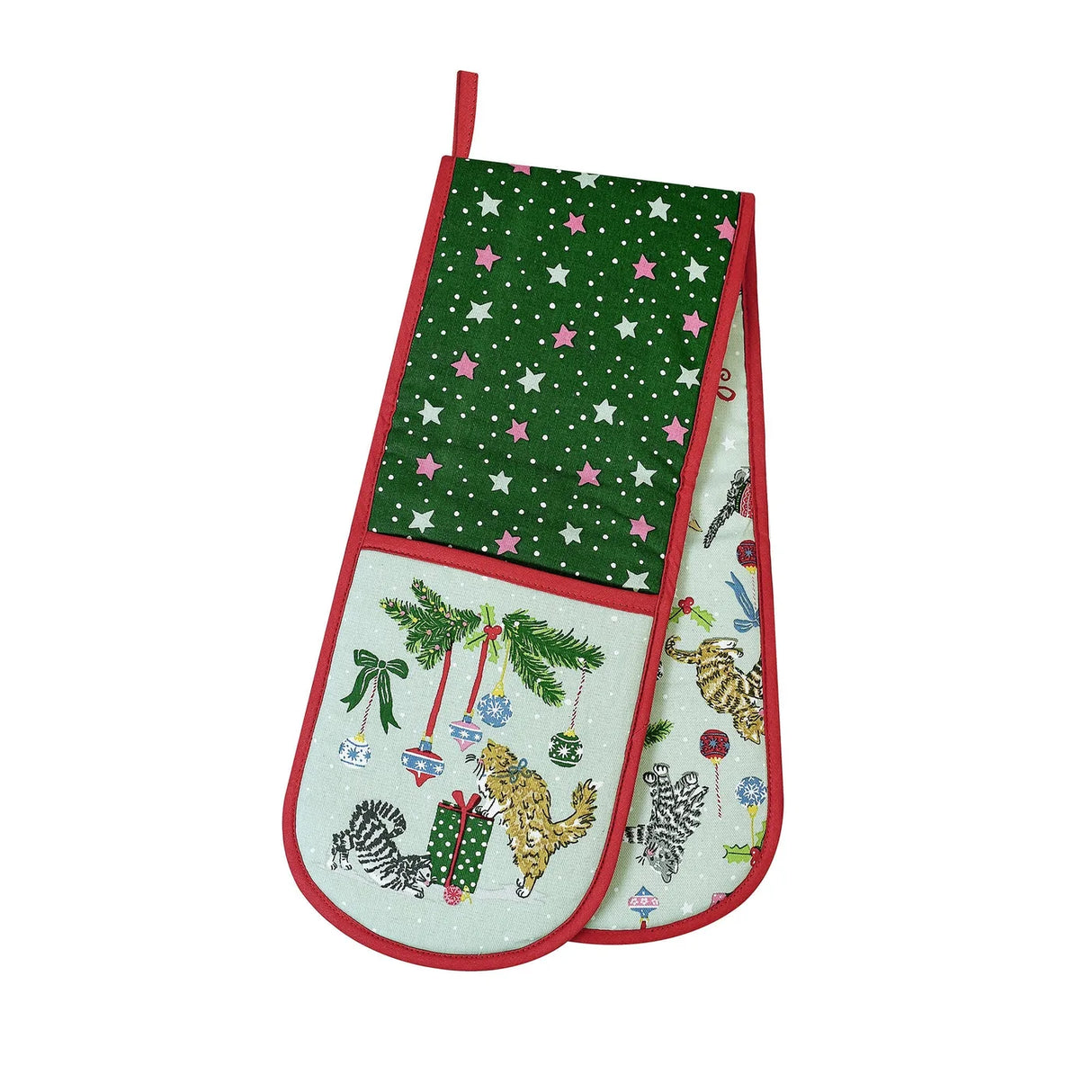 Ulster Weavers Christmas Cats Cotton and Home Accessories Double Oven Glove