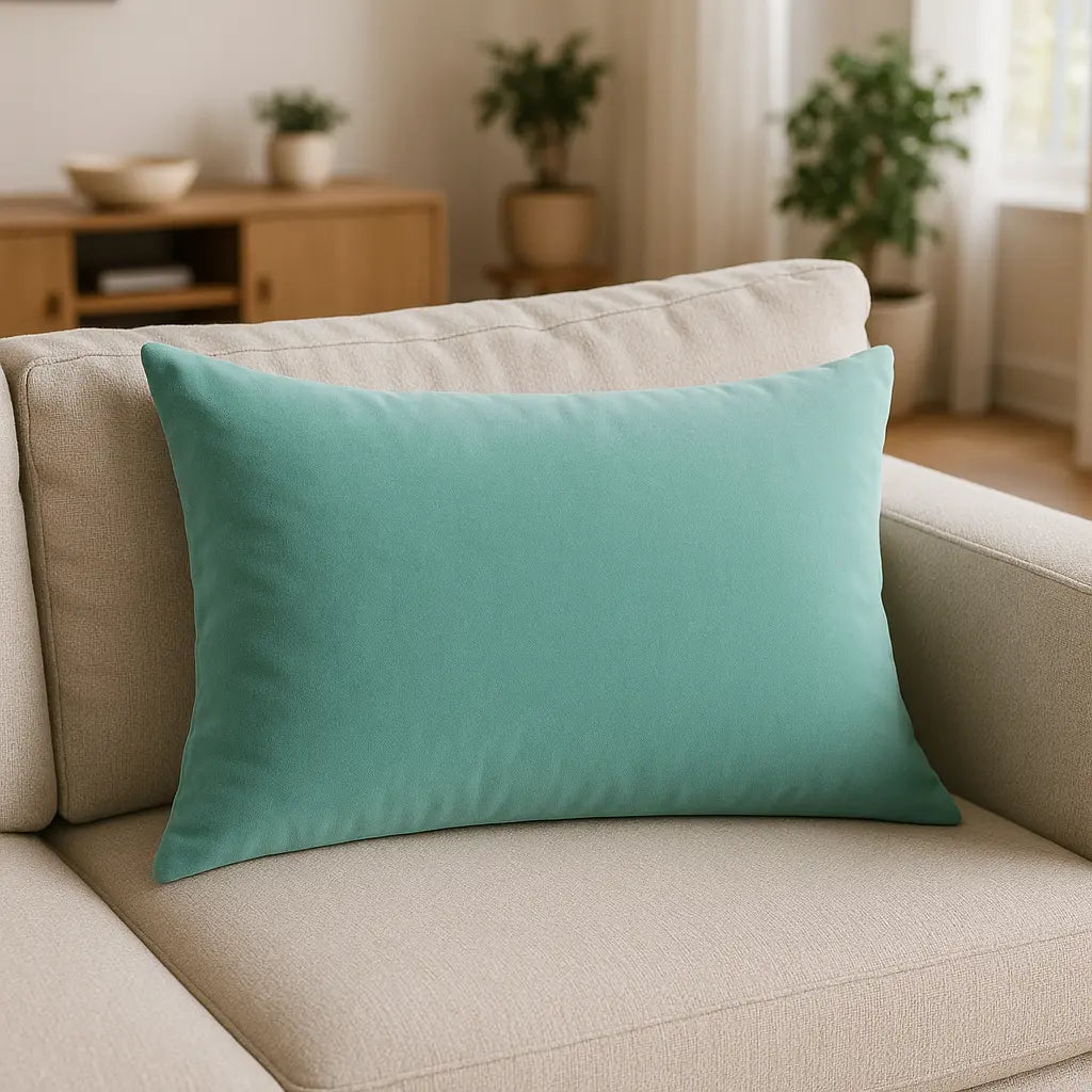 Contra Velvet Mist Blue Cushion Cover 40cm x 60cm