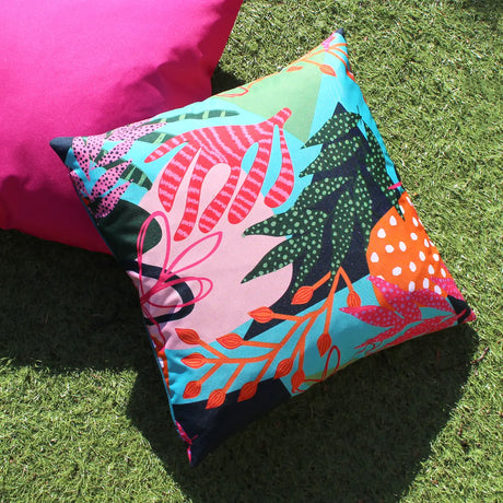 Coralina Outdoor Cushion Cover 17" x 17" by furn.