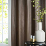 Corinthian Lined Eyelet Curtains by Paoletti