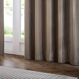 Corinthian Lined Eyelet Curtains by Paoletti