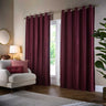 Corinthian Lined Eyelet Curtains by Paoletti