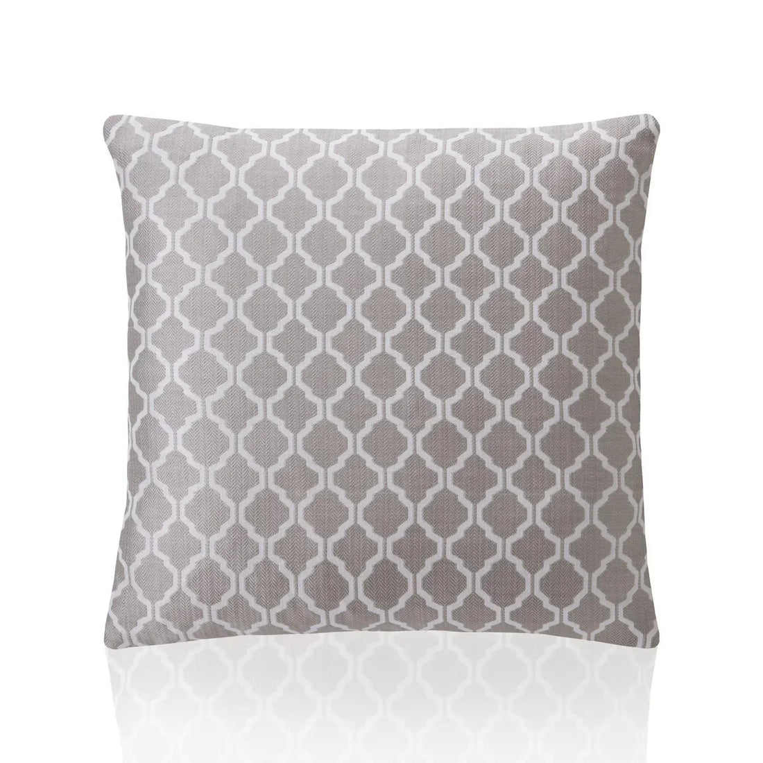 Cotswold Jacquard Latte Cushion Cover 45cm x 45cm & 22" x 22"