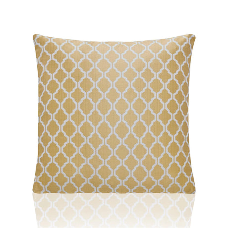 Cotswold Jacquard Cushion Cover 18" x 18" & 22" x 22" - Ochre