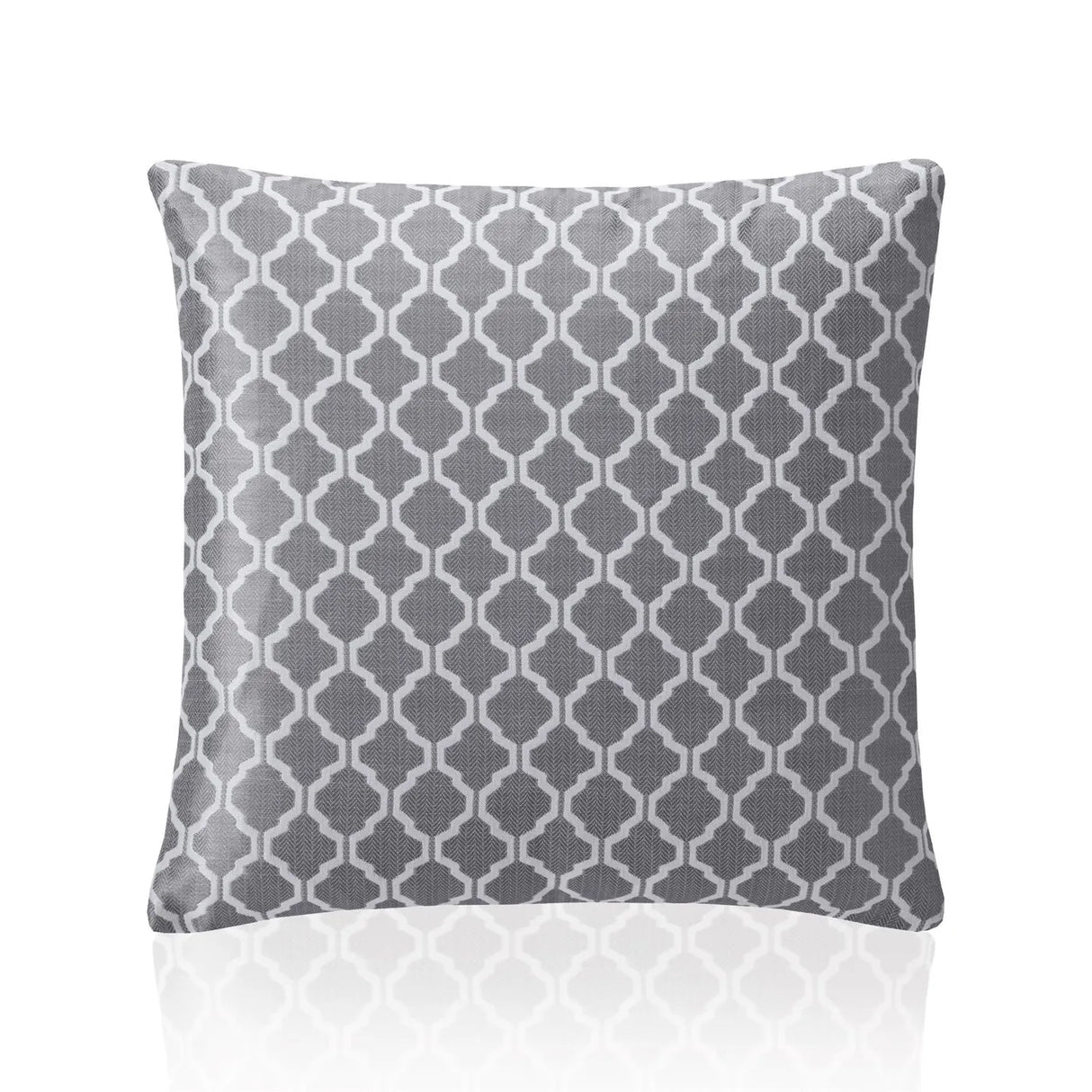Cotswold Jacquard Cushion Cover 18" x 18" & 22" x 22" - Silver