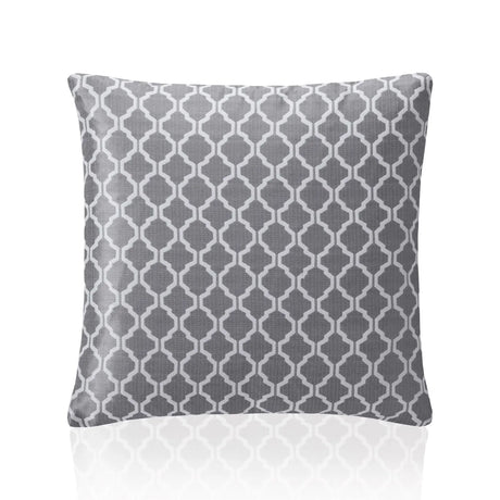Cotswold Jacquard Cushion Cover 18" x 18" & 22" x 22" - Silver