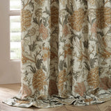 Cray Tape Top Pencil Pleat Curtains by Morris & Co