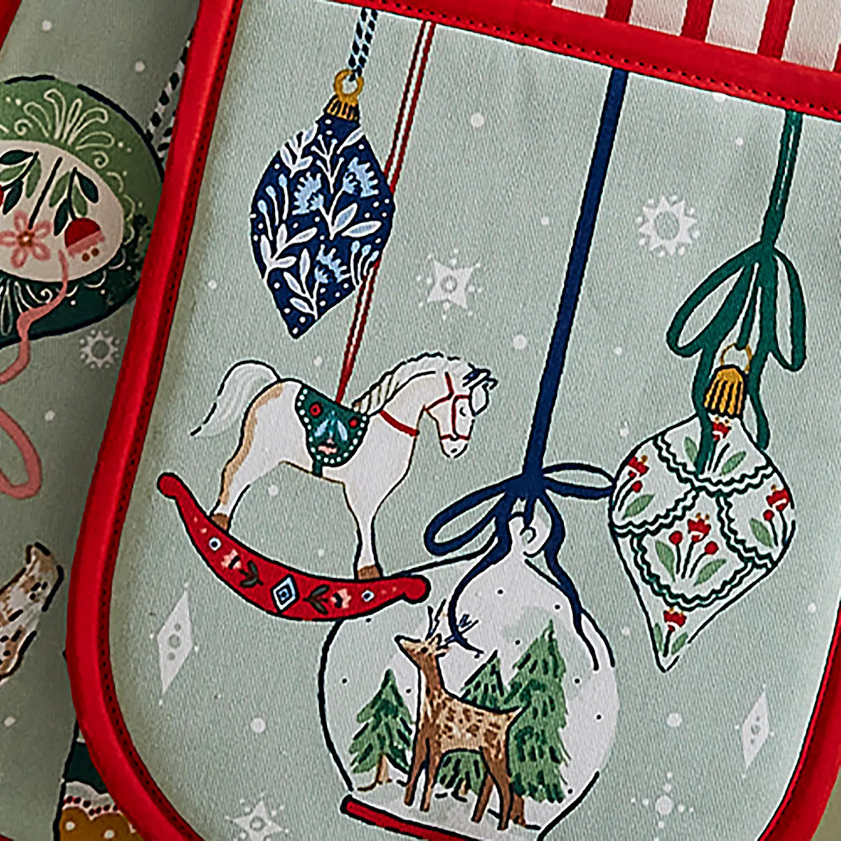 Christmas Ornaments Kitchen Collection by Ulster Weavers