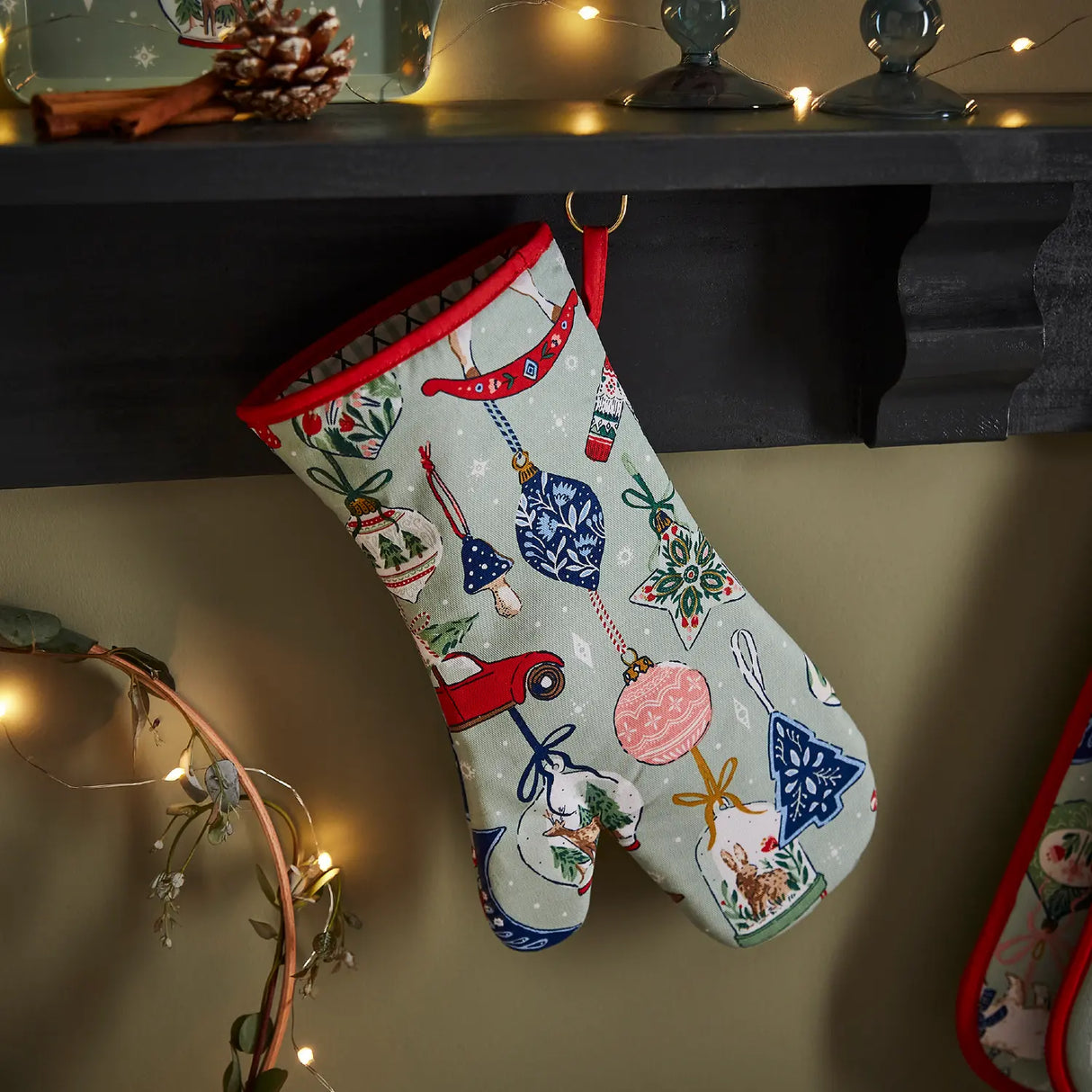 Christmas Ornaments Kitchen Collection by Ulster Weavers