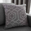 Camberwell Jacquard Cushion Cover 43cm x 43cm - Graphite