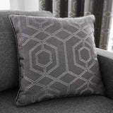 Camberwell Jacquard Cushion Cover 43cm x 43cm - Graphite
