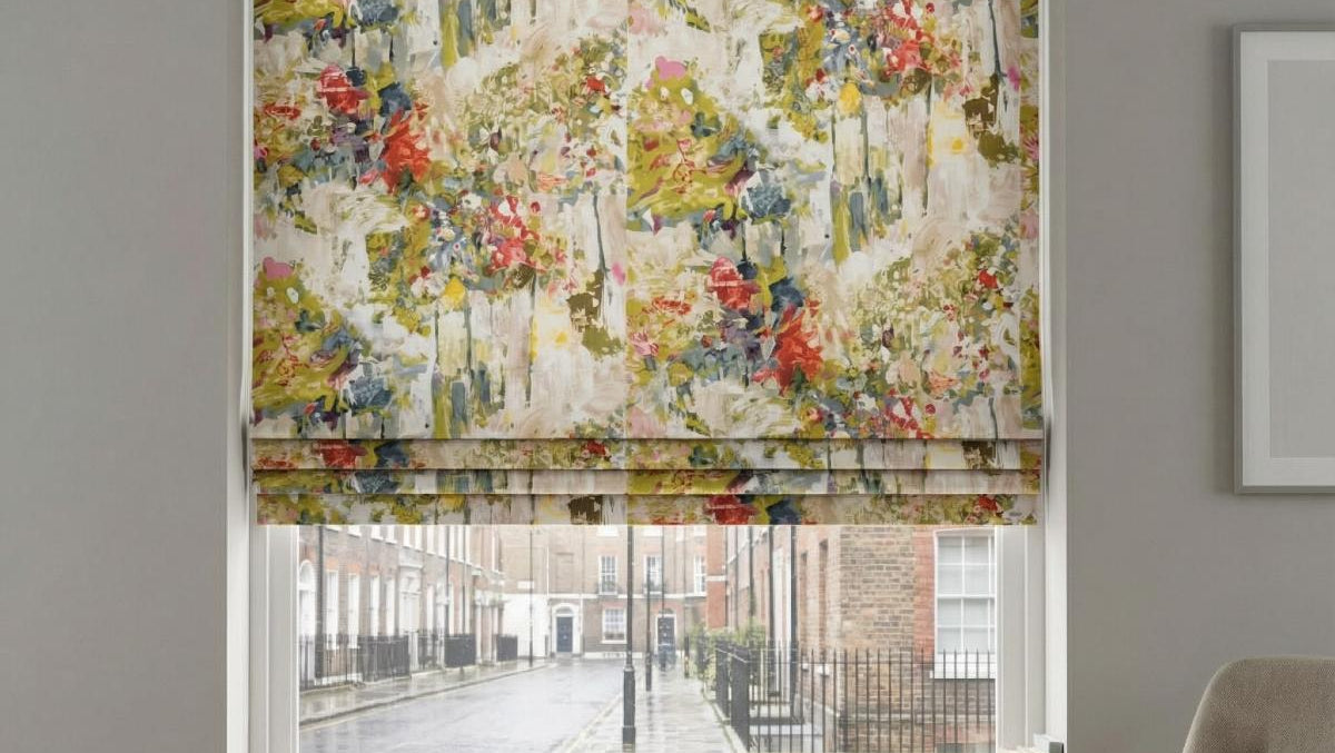 Camden Made to Measure Roman Blind Pastel