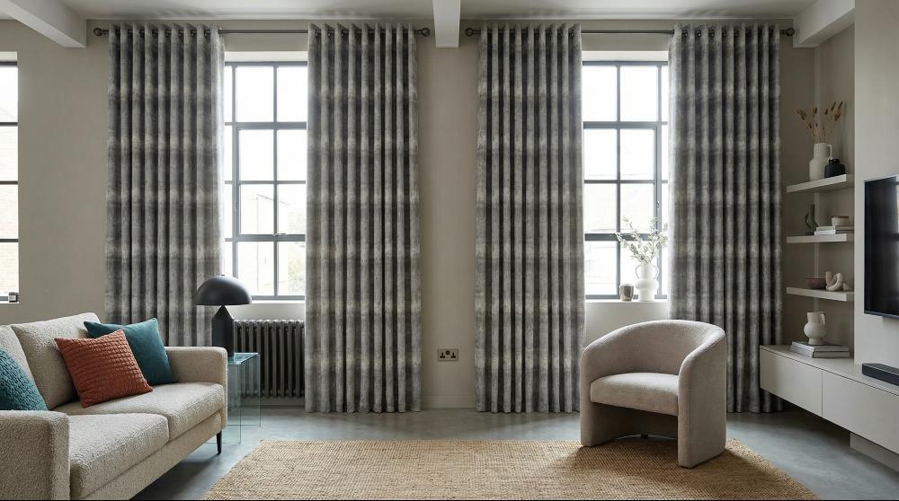 Cancun Made to Measure Curtains Grey 3