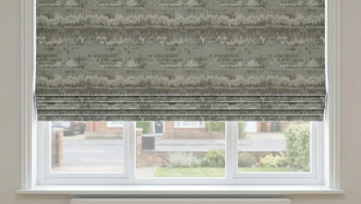 Cancun Made to Measure Roman Blind Grey