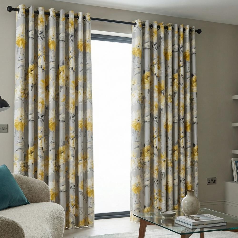 Capri Made to Measure Curtains Grey