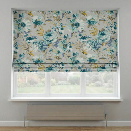 Capri Made to Measure Roman Blind Blue