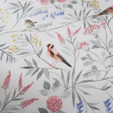 Caraway Floral Polycotton Duvet Cover Set - Pink - Caraway Duvet Cover Set In Pink 4