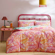Carmen 100% Cotton Duvet Cover Set - Pink