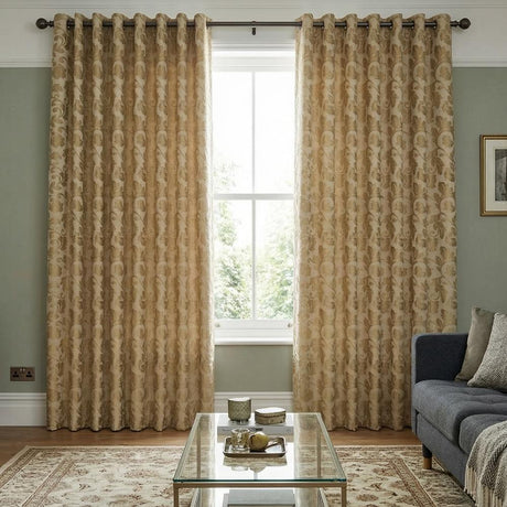 Cascina Made to Measure Curtains Gold
